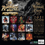 Alchemy Gothic 'The Midnight Court' 2021 Wall Calendar - Alchemy of England - Flyclothing LLC