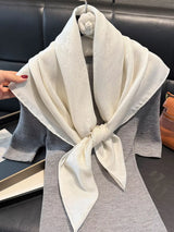 Lightweight Silk Scarf - Trendsi - Flyclothing LLC