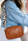 Zenana Cassette Woven Crossbody Bag - Trendsi - Flyclothing LLC