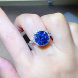 5 Carat Moissanite 925 Sterling Silver Ring - Trendsi - Flyclothing LLC