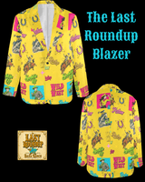 Baha Ranch The Last Roundup Blazer in Mustard - Baha Ranch Western Wear - Flyclothing LLC