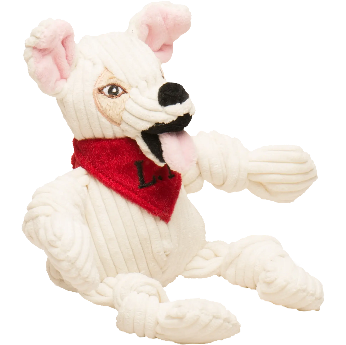 HuggleCause™, Living Free Animal Sanctuary, Little Tyke (L.T.) Knottie® Plush Dog Toy, Small - HuggleHounds - Flyclothing LLC