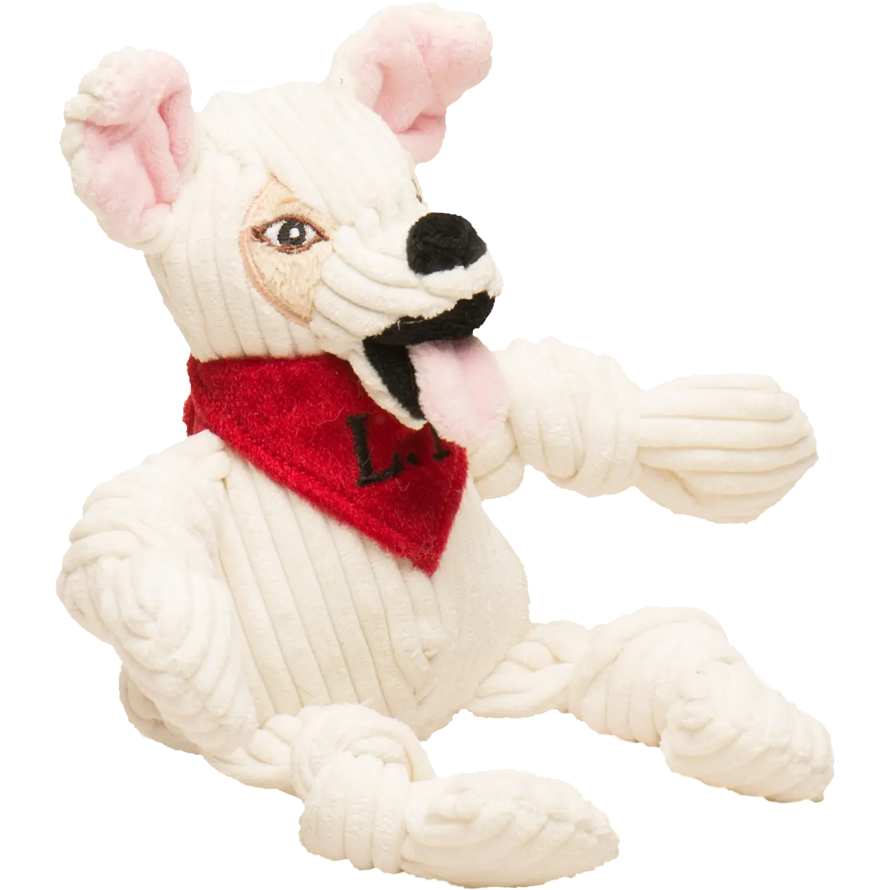 HuggleCause™, Living Free Animal Sanctuary, Little Tyke (L.T.) Knottie® Plush Dog Toy, Small - HuggleHounds - Flyclothing LLC