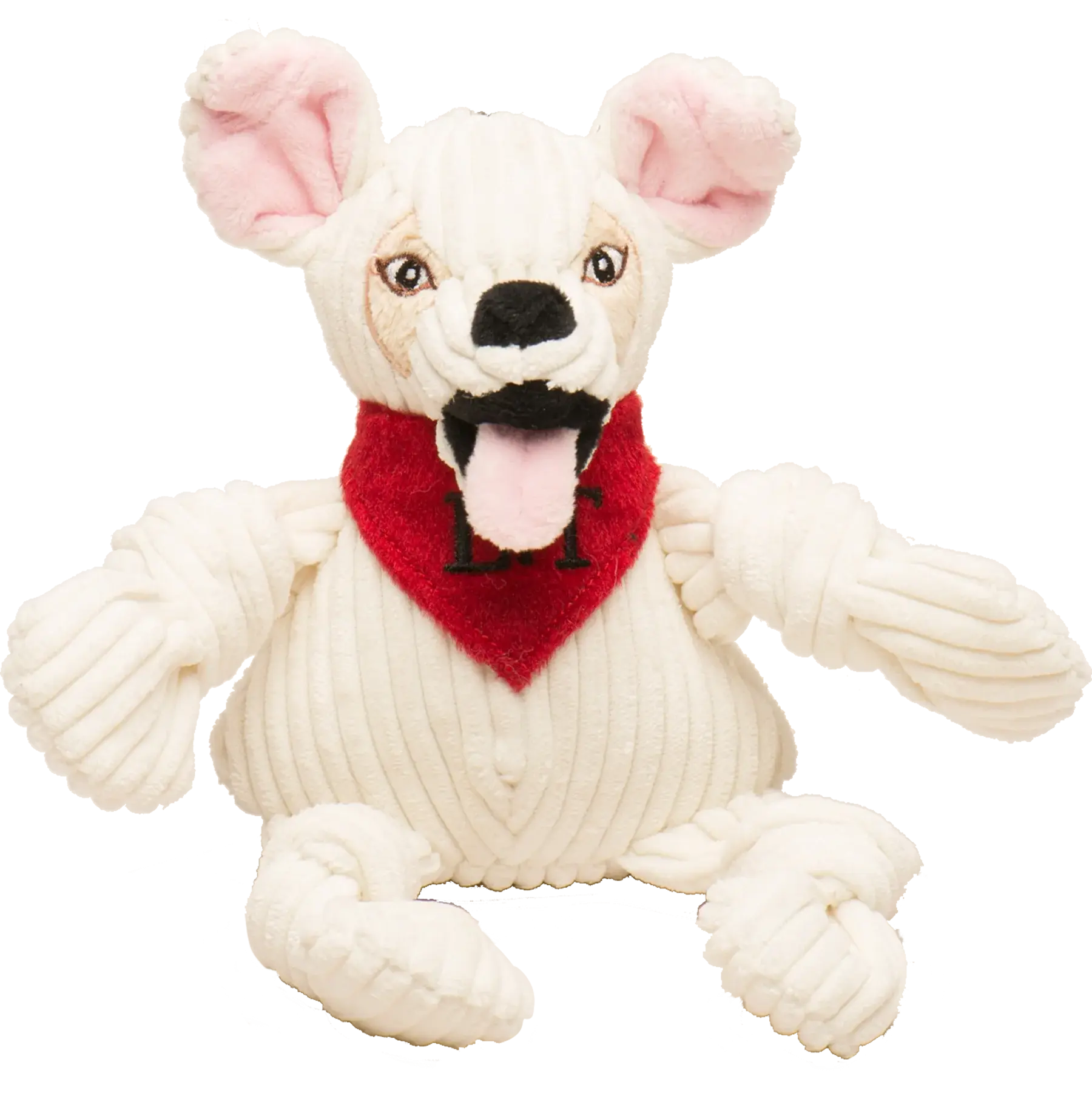 HuggleCause™, Living Free Animal Sanctuary, Little Tyke (L.T.) Knottie® Plush Dog Toy, Small - HuggleHounds - Flyclothing LLC