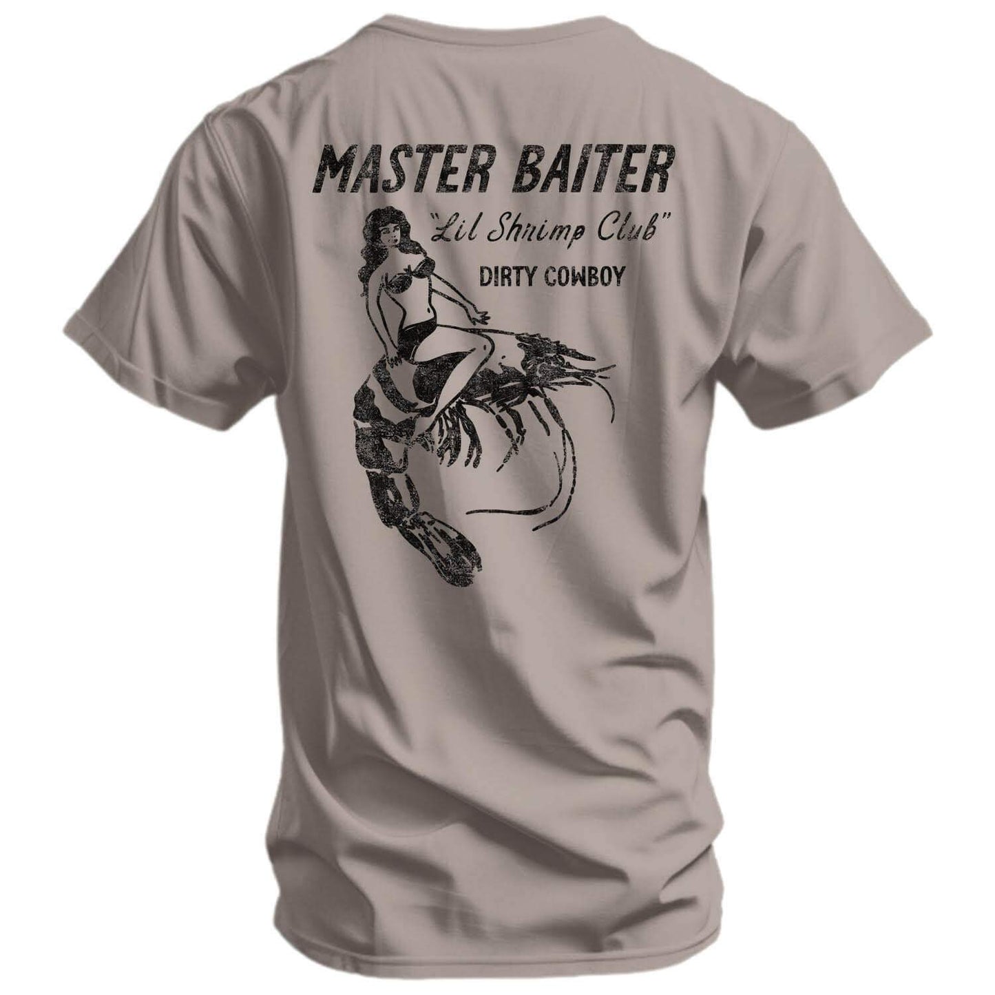 Master Baiter "Lil Shrimp Club" Men's T-Shirt - DIRTY COWBOY USA - Flyclothing LLC