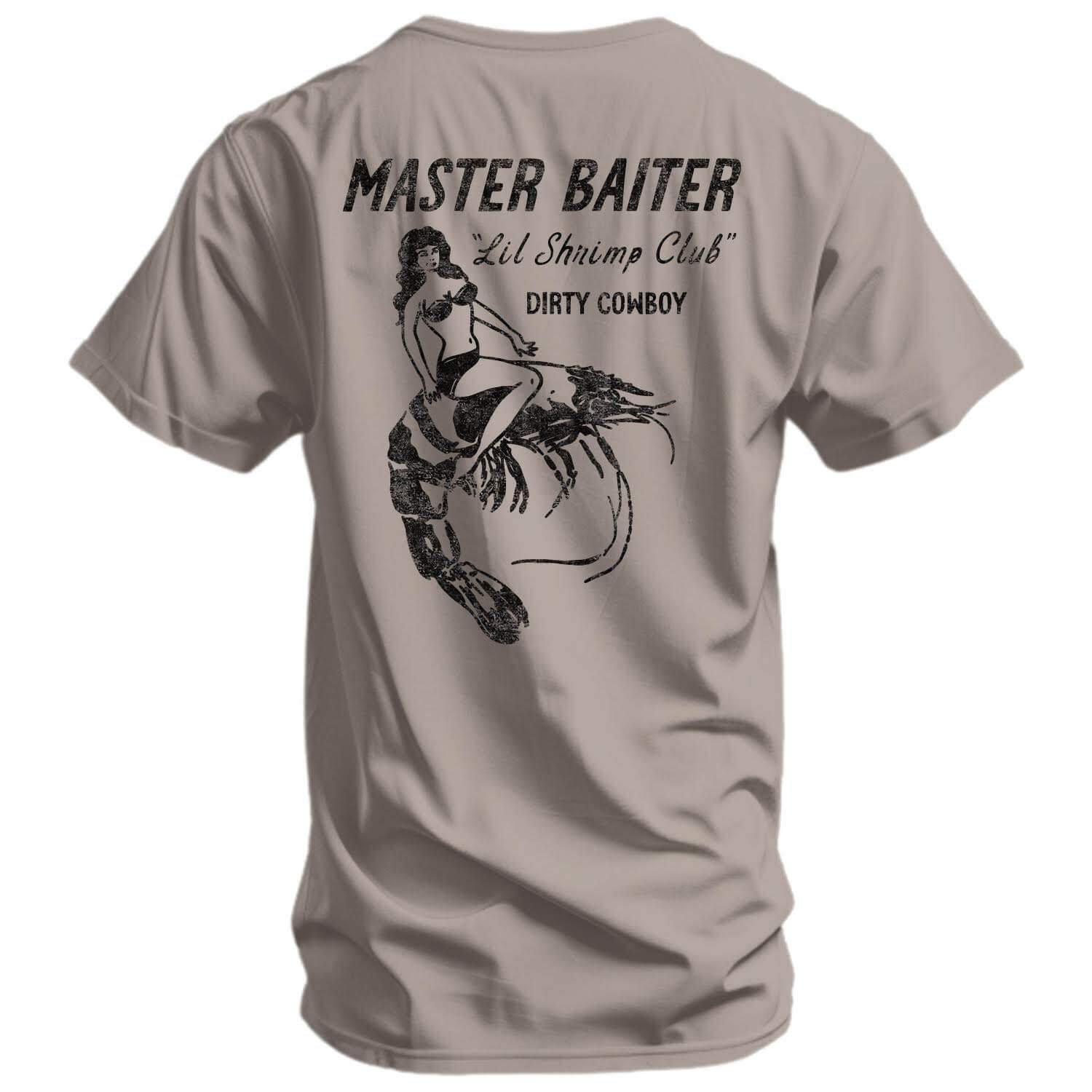 Master Baiter "Lil Shrimp Club" Men's T-Shirt - DIRTY COWBOY USA - Flyclothing LLC