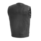 Bandit Men's Leather Motorcycle Vest - First Manufacturing Company - Flyclothing LLC