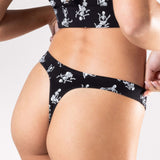 The Bare Back Bones | Glow in the Dark Skeletons MicroModal Thong