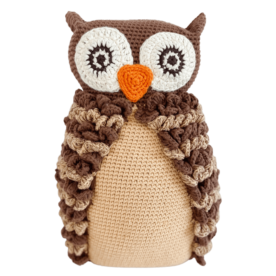 Barney the owl - brown - bebemoss.com - Flyclothing LLC