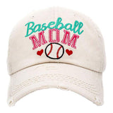 Baseball MOM Vintage Baseball Cap - Madeline Love - Flyclothing LLC