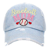 Baseball MOM Vintage Baseball Cap - Madeline Love - Flyclothing LLC