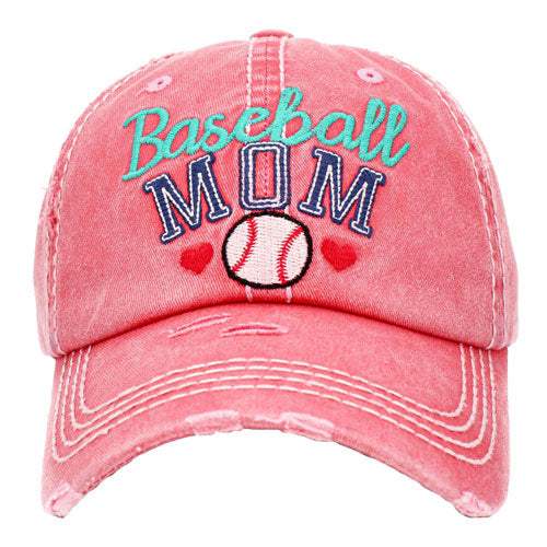 Baseball MOM Vintage Baseball Cap - Madeline Love - Flyclothing LLC