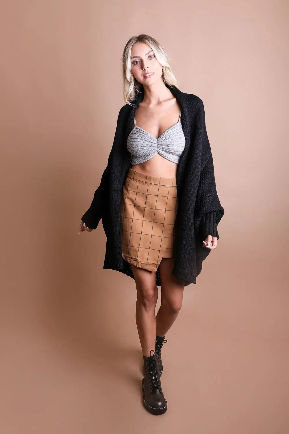 Bat Sleeve Knit Cardigan - Boho Clothing and Accessories - Flyclothing LLC