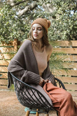 Bat Sleeve Knit Cardigan - Boho Clothing and Accessories - Flyclothing LLC
