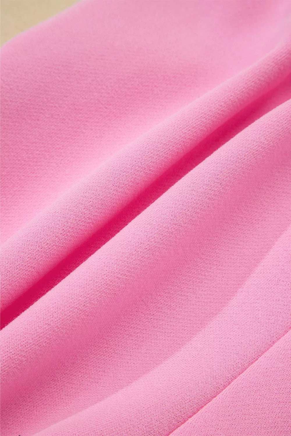 Color Block Sweatshirt and Elastic Waist Shorts Set - Trendsi - Flyclothing LLC