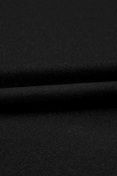 Contrast Trim Tee and Shorts Set - Trendsi - Flyclothing LLC