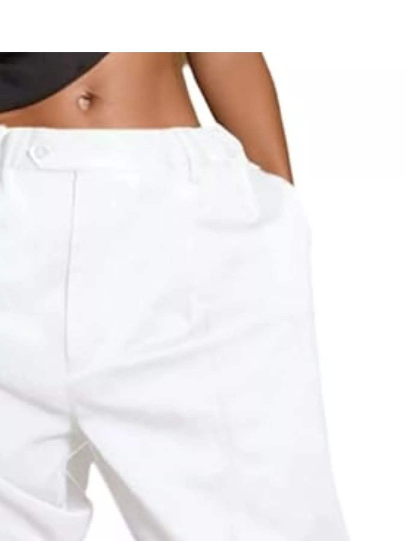 Pleated Detail High Waist Shorts - Trendsi - Flyclothing LLC