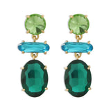 Alloy Geometric Dangle Earrings - Trendsi - Flyclothing LLC