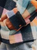 Color Block Half Snap Long Sleeve Sweatshirt - Trendsi - Flyclothing LLC