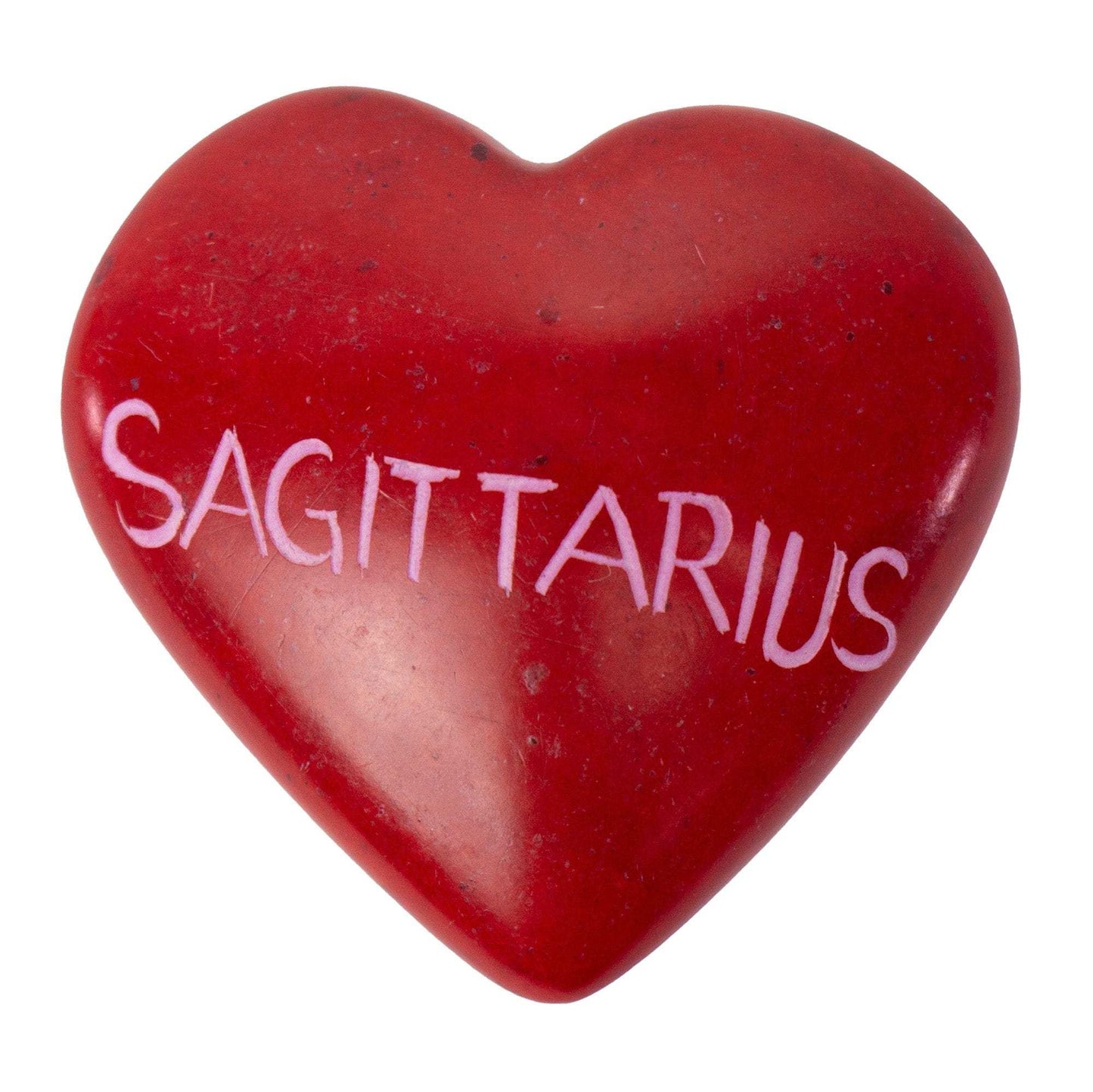 Zodiac Soapstone Hearts, Pack of 5: SAGITTARIUS - SMOLArt - Flyclothing LLC