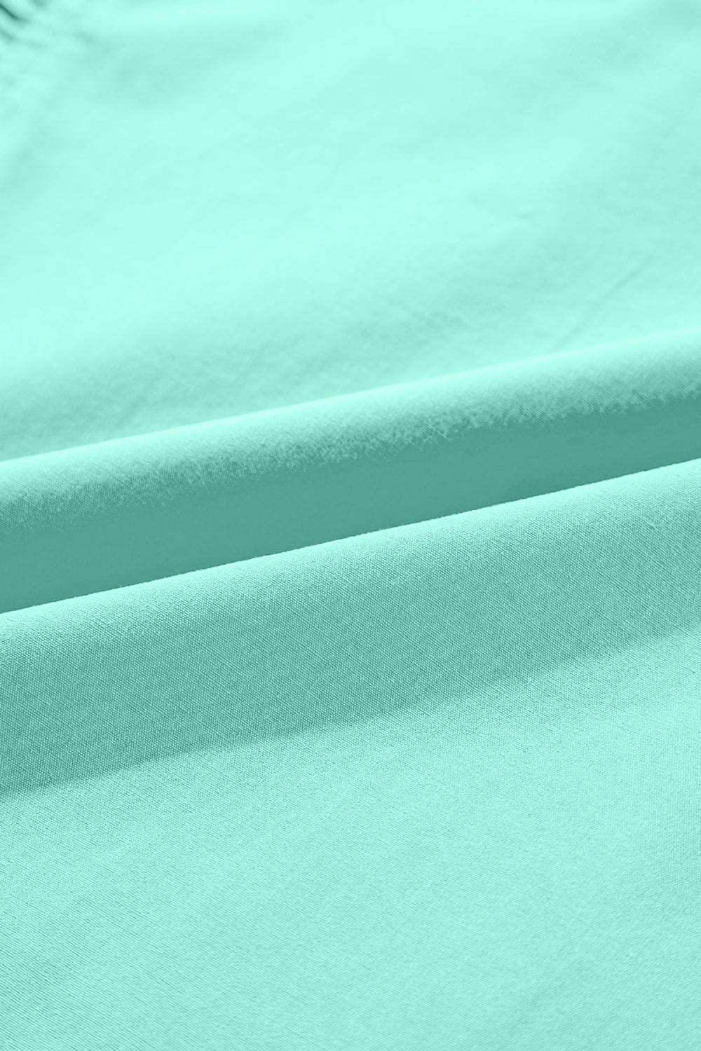 Ruffled Notched Cap Sleeve Mini Dress - Trendsi - Flyclothing LLC