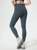 Millennia Wide Waistband Active Leggings - Trendsi - Flyclothing LLC