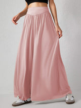 High Waist Wide Leg Pants - Trendsi - Flyclothing LLC