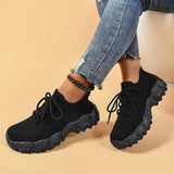 Lace Up Mesh Breathable Athletic - Trendsi
