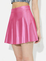 Ruched Mini Skirt with Zipper - Trendsi - Flyclothing LLC