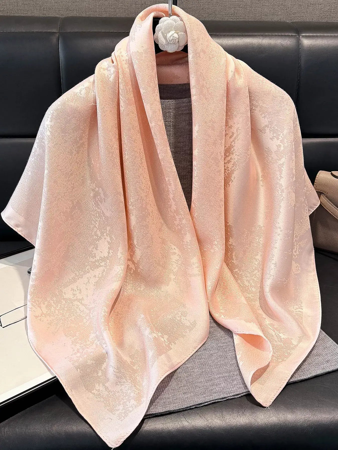 Lightweight Silk Scarf - Trendsi - Flyclothing LLC