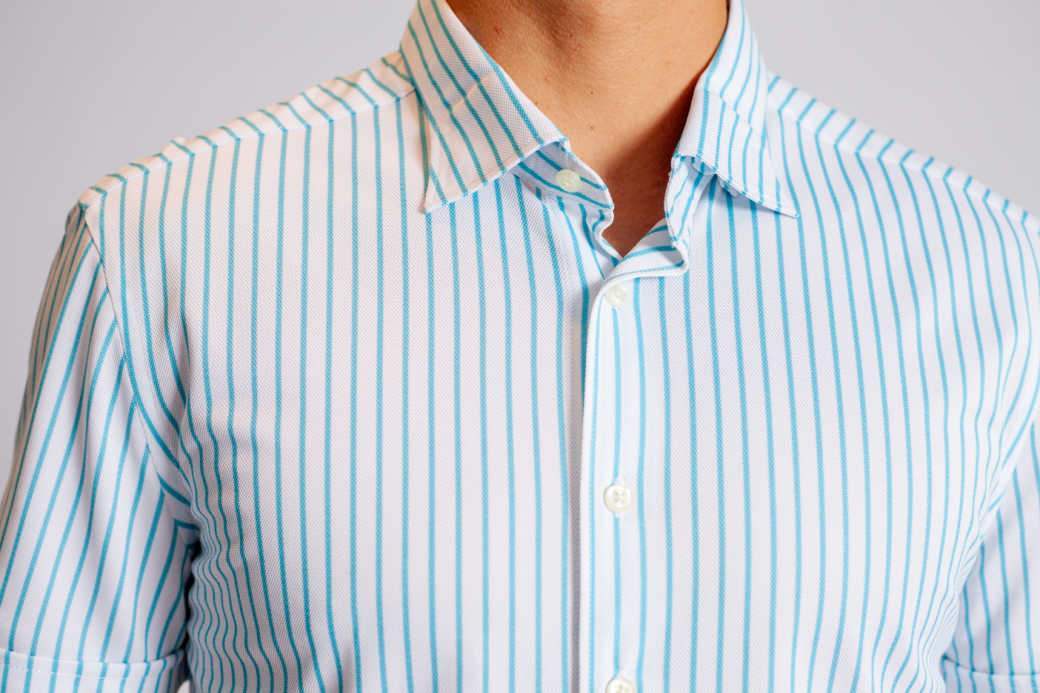 Corsica Stripe Short Sleeve Tech Shirt - Buki - Flyclothing LLC