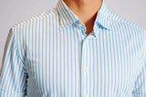 Corsica Stripe Short Sleeve Tech Shirt - Buki - Flyclothing LLC