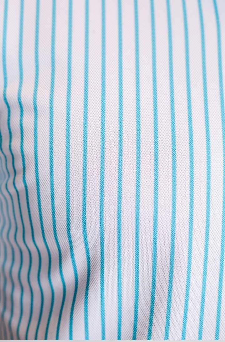 Corsica Stripe Short Sleeve Tech Shirt - Buki - Flyclothing LLC