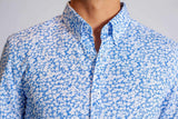 Five-O Floral Short Sleeve Tech Shirt - Buki - Flyclothing LLC