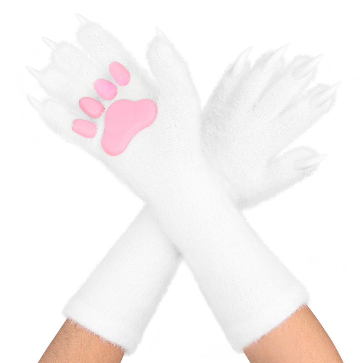 Halloween Silicone Meat Mat Long Gloves