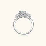 3.5 Carat Moissanite 925 Sterling Silver Ring - Trendsi