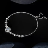 1 Carat Moissanite 925 Sterling Silver Minimalist Bracelet - Trendsi - Flyclothing LLC