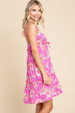 Culture Code Full Size Floral Ruffled Cami Dress - Trendsi