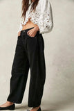 Wide Leg Jeans with Pockets - Trendsi - Flyclothing LLC