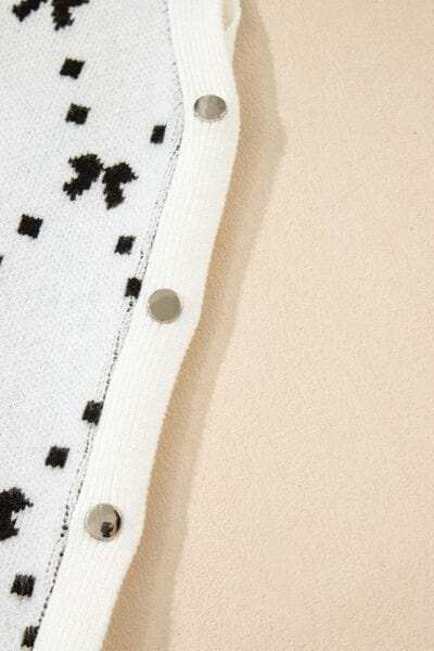 Bow Round Neck Sweater Vest - Trendsi - Flyclothing LLC