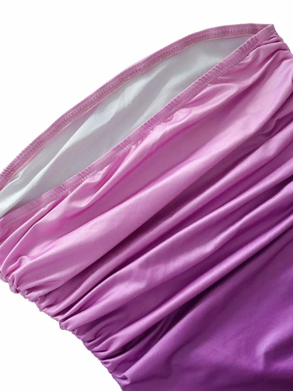 Gradient Tube Bodycon Midi Dress - Trendsi - Flyclothing LLC