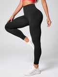 High Waist Active Leggings - Trendsi