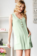 Heimish Full Size Scoop Neck Wide Strap Romper - Trendsi - Flyclothing LLC