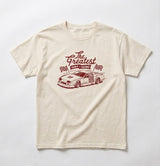 GREATEST DAY IN RACING TEE - CREAM (FRONT ONLY) - LITTLE RAD THINGS - Flyclothing LLC