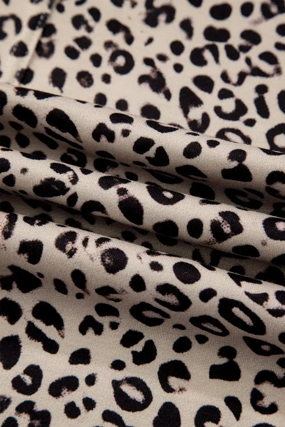 Leopard Print Wide-Leg Pants with Drawstring - Trendsi - Flyclothing LLC