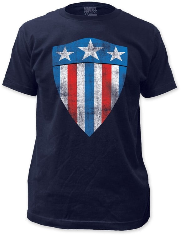 Captain America First Shield T-Shirt XL - Captain Marvel - Flyclothing LLC