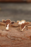 Bull Head Alloy Stud Earrings - Trendsi