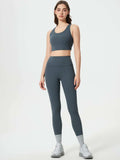 Millennia Wide Waistband Active Leggings - Trendsi - Flyclothing LLC