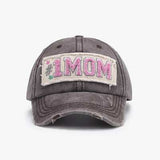 Letter Adjustable Cotton Baseball Cap - Trendsi - Flyclothing LLC