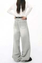 Wide Leg Jeans with Pockets - Trendsi - Flyclothing LLC